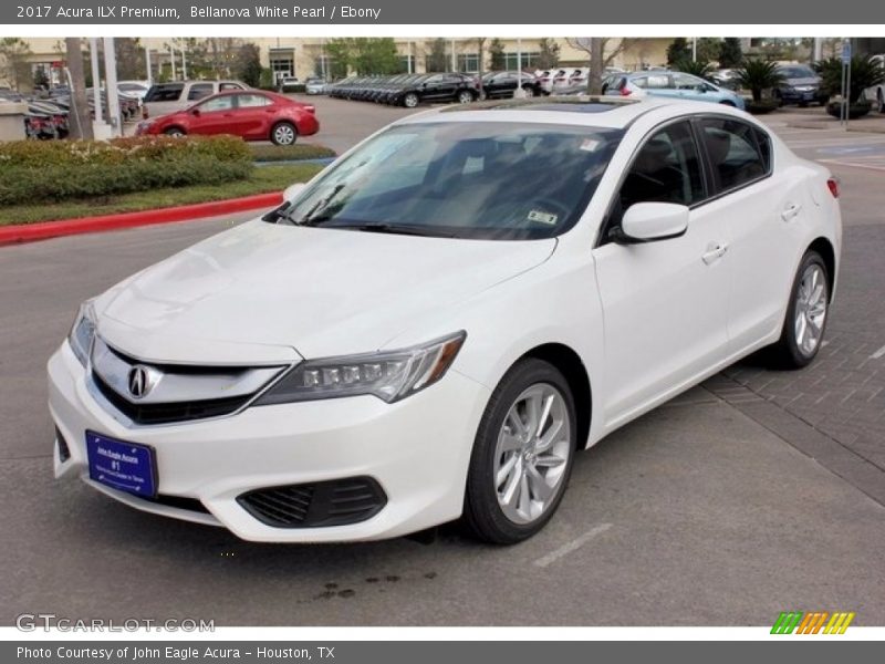 Bellanova White Pearl / Ebony 2017 Acura ILX Premium