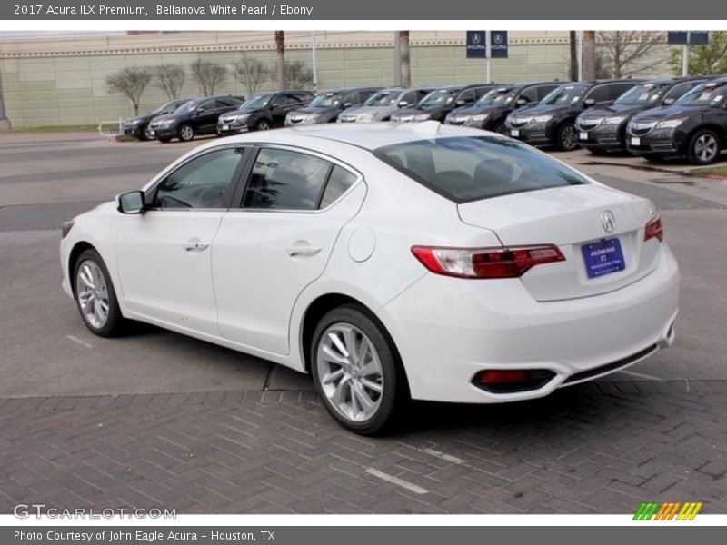Bellanova White Pearl / Ebony 2017 Acura ILX Premium