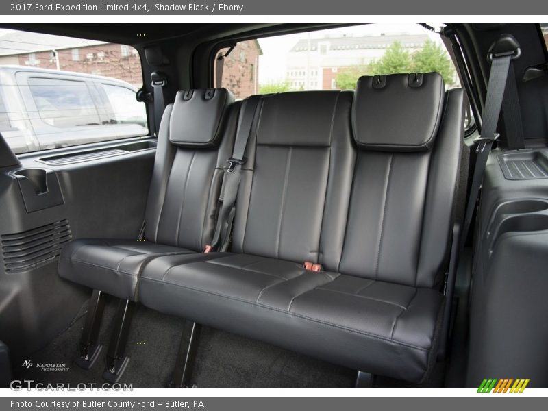 Rear Seat of 2017 Expedition Limited 4x4