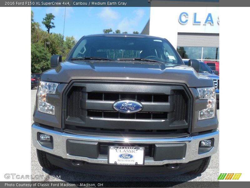 Caribou / Medium Earth Gray 2016 Ford F150 XL SuperCrew 4x4