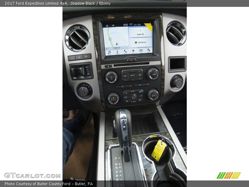 Controls of 2017 Expedition Limited 4x4