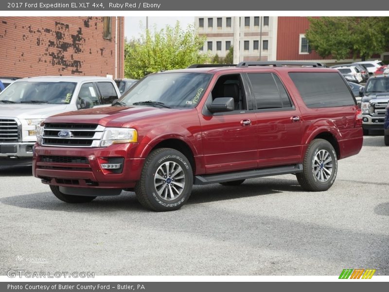 Ruby Red / Ebony 2017 Ford Expedition EL XLT 4x4