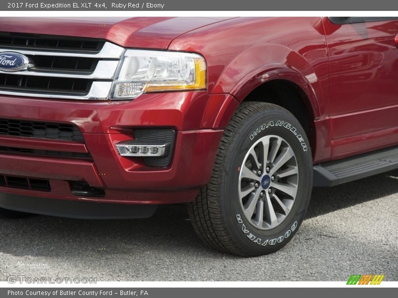 Ruby Red / Ebony 2017 Ford Expedition EL XLT 4x4