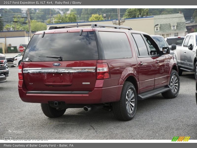 Ruby Red / Ebony 2017 Ford Expedition EL XLT 4x4