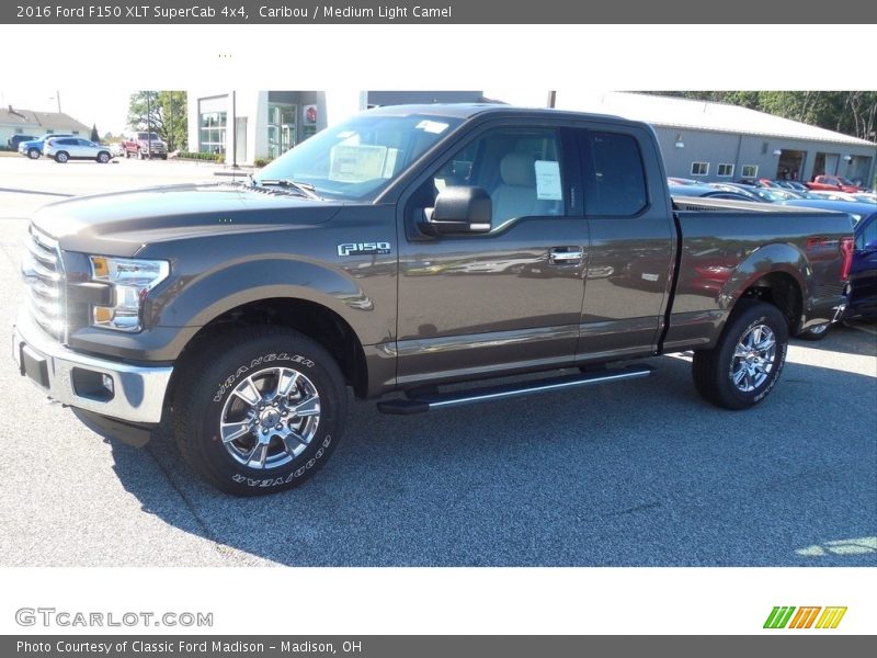 Caribou / Medium Light Camel 2016 Ford F150 XLT SuperCab 4x4