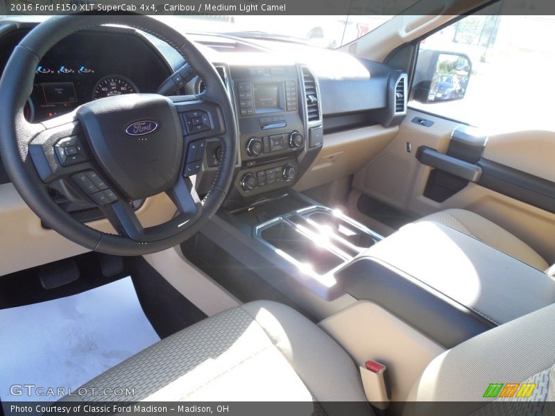 Caribou / Medium Light Camel 2016 Ford F150 XLT SuperCab 4x4