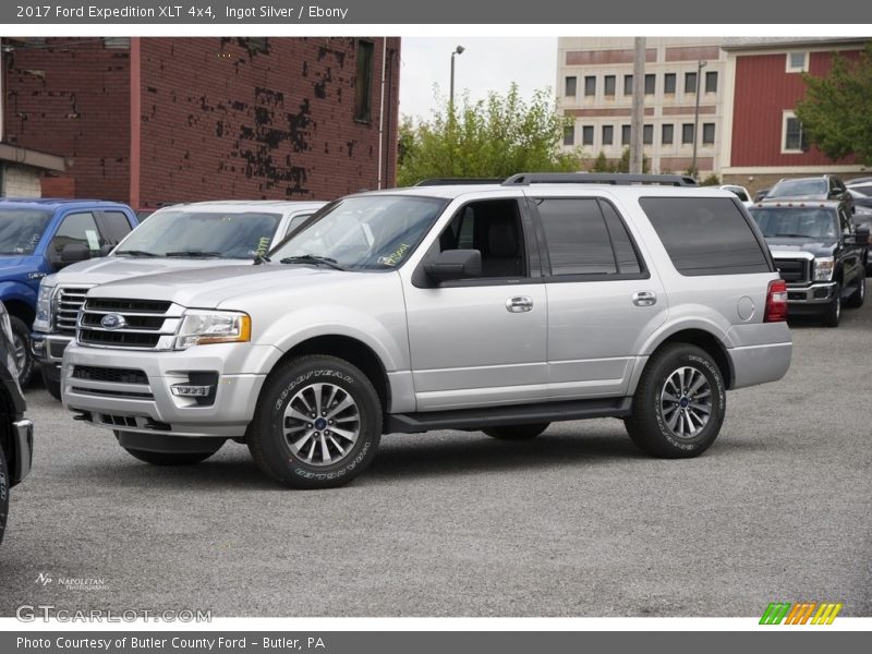 Ingot Silver / Ebony 2017 Ford Expedition XLT 4x4