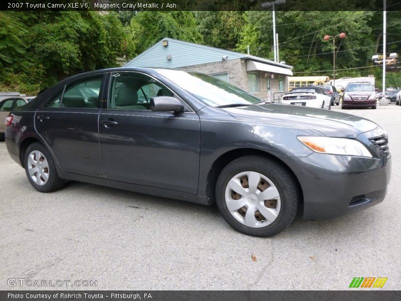 Magnetic Gray Metallic / Ash 2007 Toyota Camry XLE V6