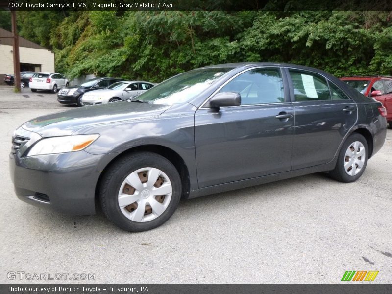 Magnetic Gray Metallic / Ash 2007 Toyota Camry XLE V6