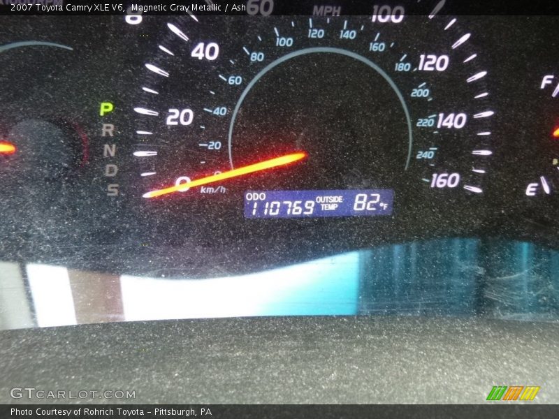 Magnetic Gray Metallic / Ash 2007 Toyota Camry XLE V6