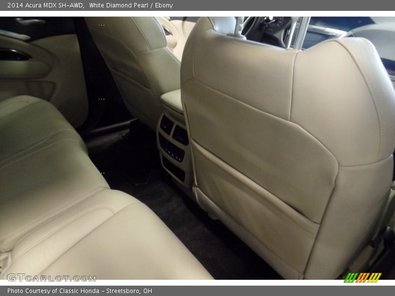 White Diamond Pearl / Ebony 2014 Acura MDX SH-AWD