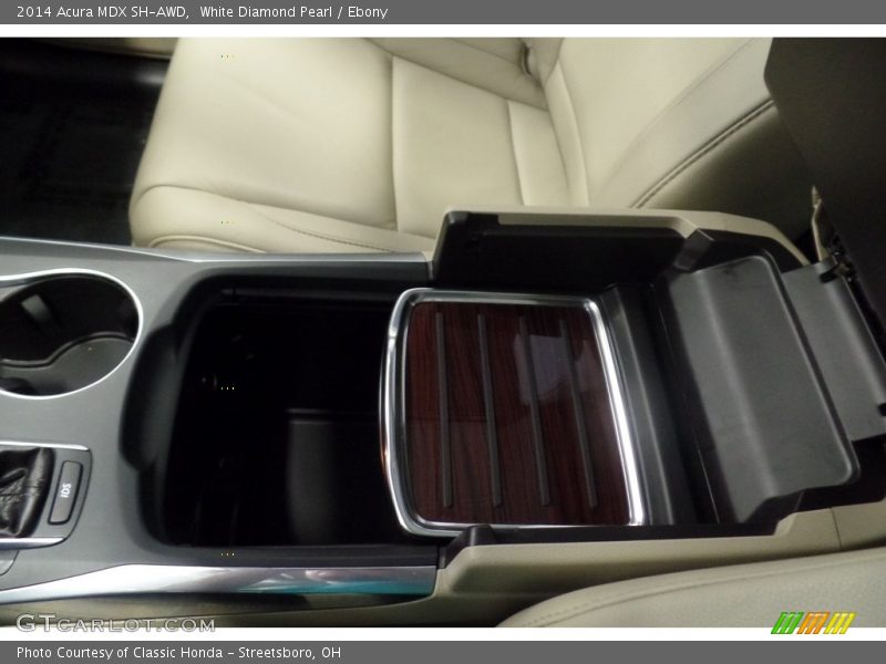 White Diamond Pearl / Ebony 2014 Acura MDX SH-AWD
