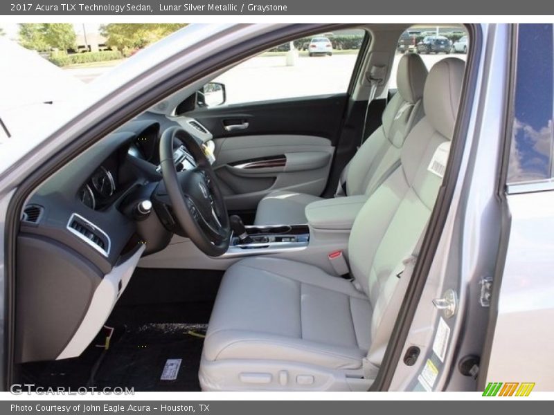 Lunar Silver Metallic / Graystone 2017 Acura TLX Technology Sedan