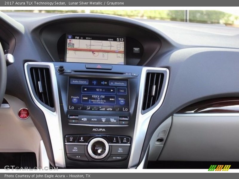 Lunar Silver Metallic / Graystone 2017 Acura TLX Technology Sedan