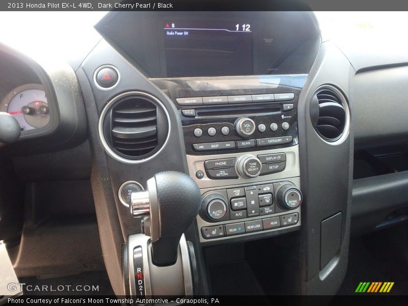 Dark Cherry Pearl / Black 2013 Honda Pilot EX-L 4WD