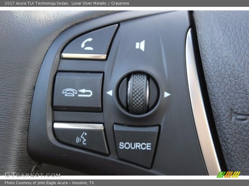 Lunar Silver Metallic / Graystone 2017 Acura TLX Technology Sedan