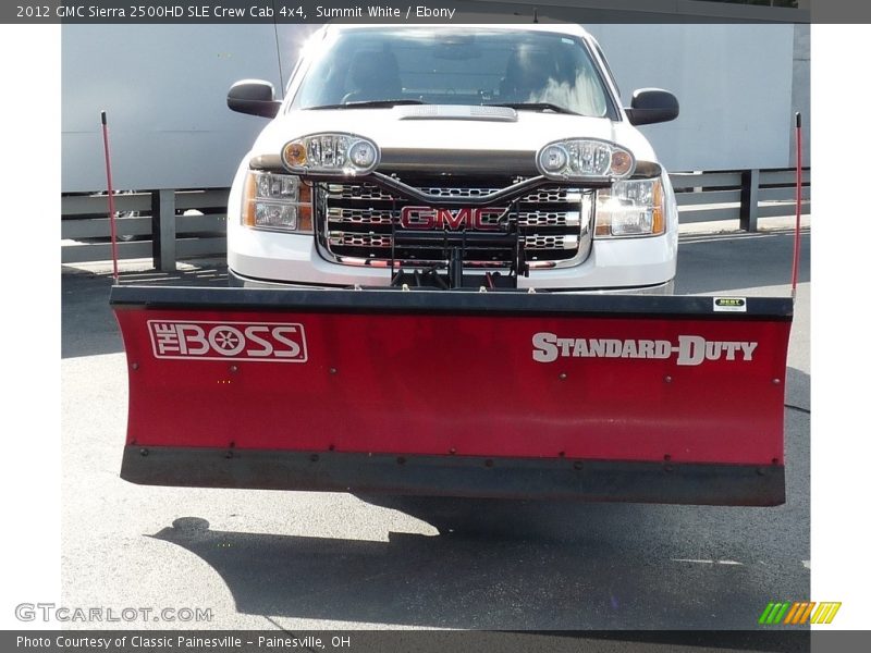 Summit White / Ebony 2012 GMC Sierra 2500HD SLE Crew Cab 4x4