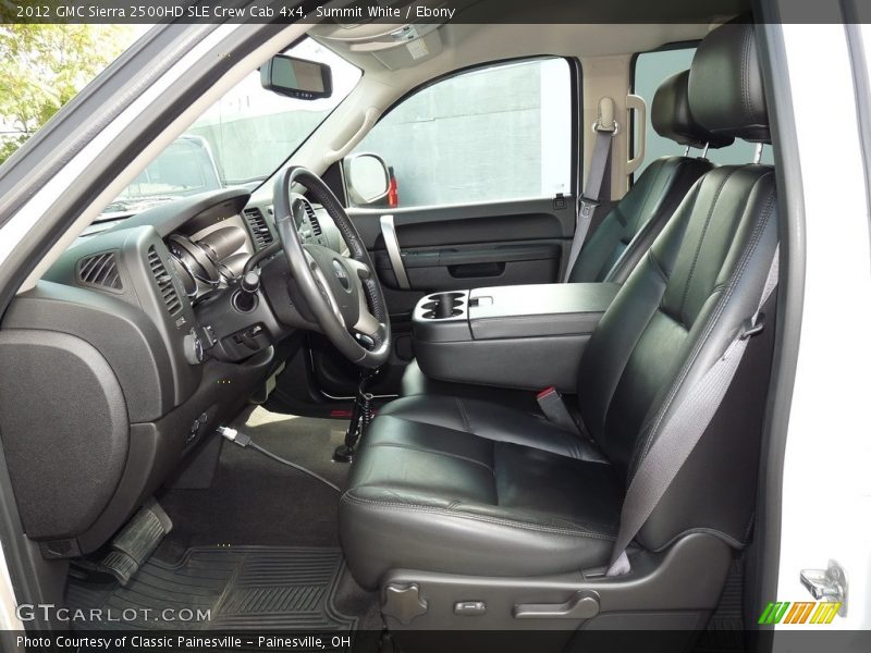 Summit White / Ebony 2012 GMC Sierra 2500HD SLE Crew Cab 4x4