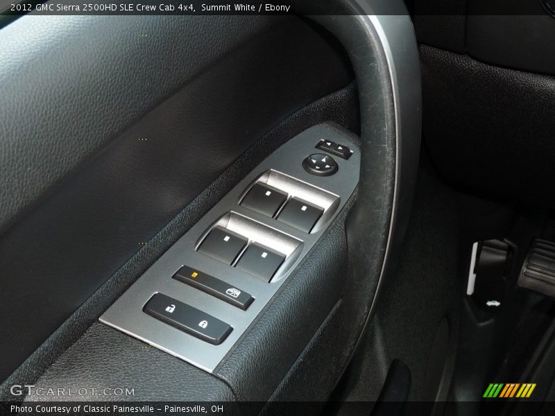 Summit White / Ebony 2012 GMC Sierra 2500HD SLE Crew Cab 4x4