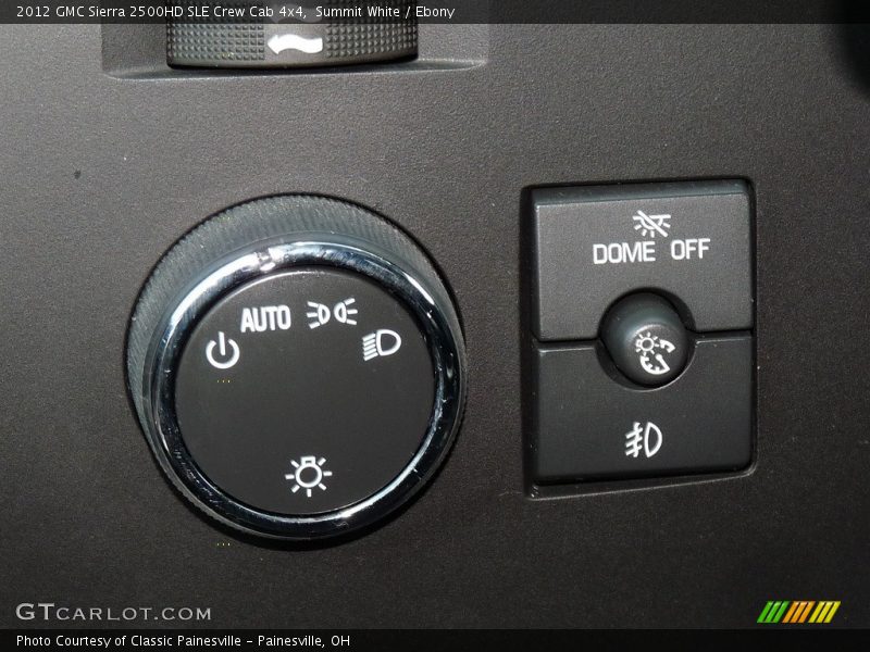 Summit White / Ebony 2012 GMC Sierra 2500HD SLE Crew Cab 4x4