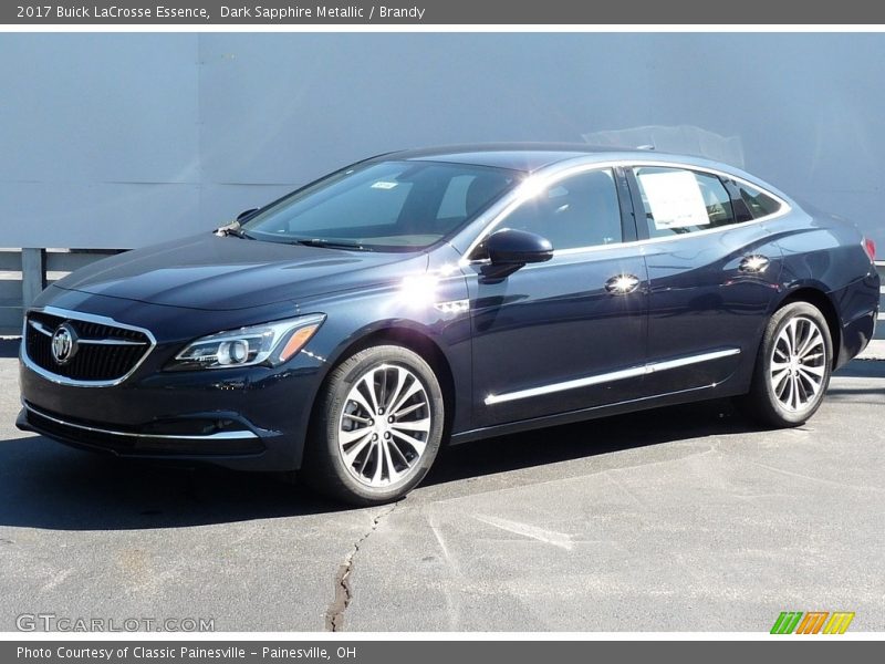 Dark Sapphire Metallic / Brandy 2017 Buick LaCrosse Essence