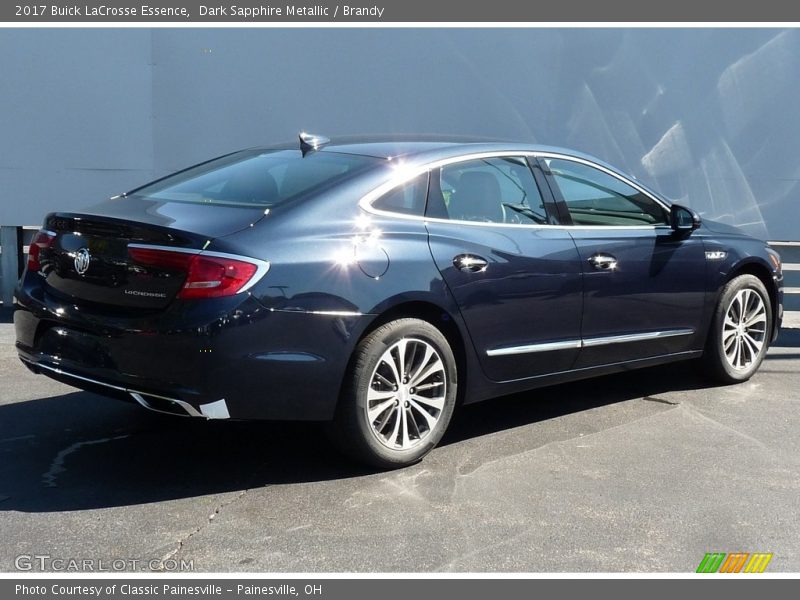 Dark Sapphire Metallic / Brandy 2017 Buick LaCrosse Essence