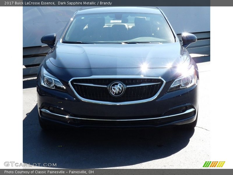 Dark Sapphire Metallic / Brandy 2017 Buick LaCrosse Essence