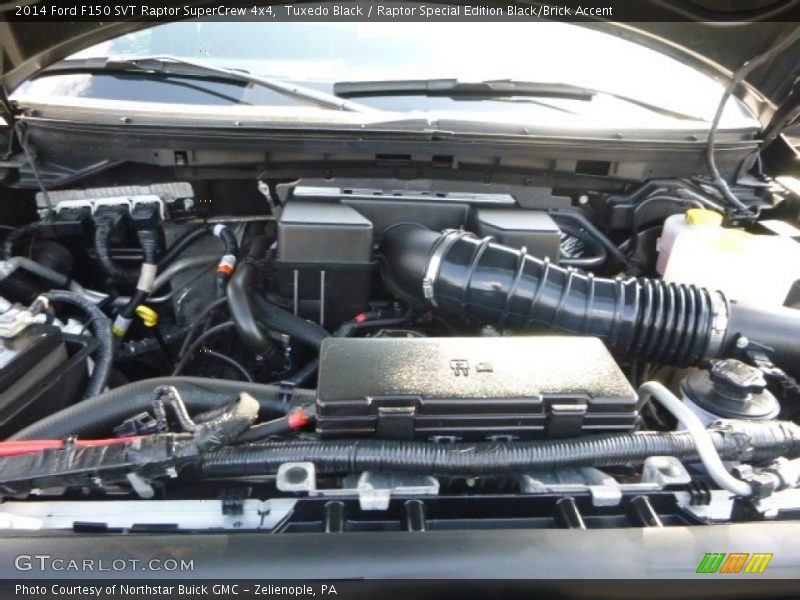 Tuxedo Black / Raptor Special Edition Black/Brick Accent 2014 Ford F150 SVT Raptor SuperCrew 4x4