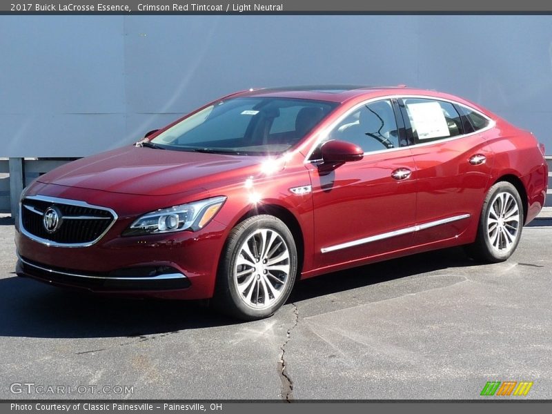 Crimson Red Tintcoat / Light Neutral 2017 Buick LaCrosse Essence