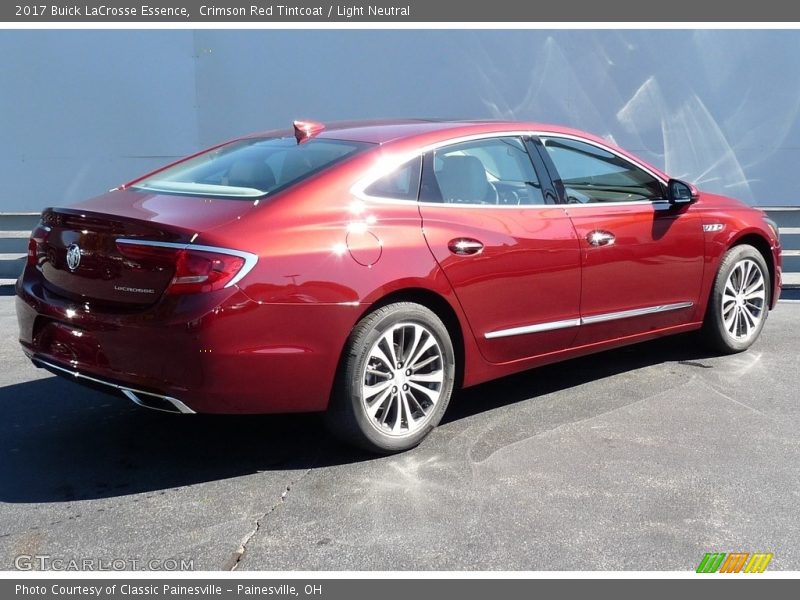 Crimson Red Tintcoat / Light Neutral 2017 Buick LaCrosse Essence