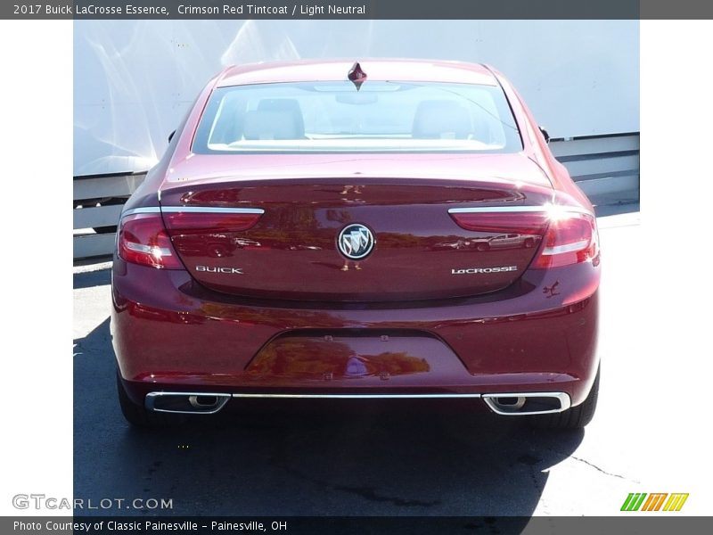 Crimson Red Tintcoat / Light Neutral 2017 Buick LaCrosse Essence