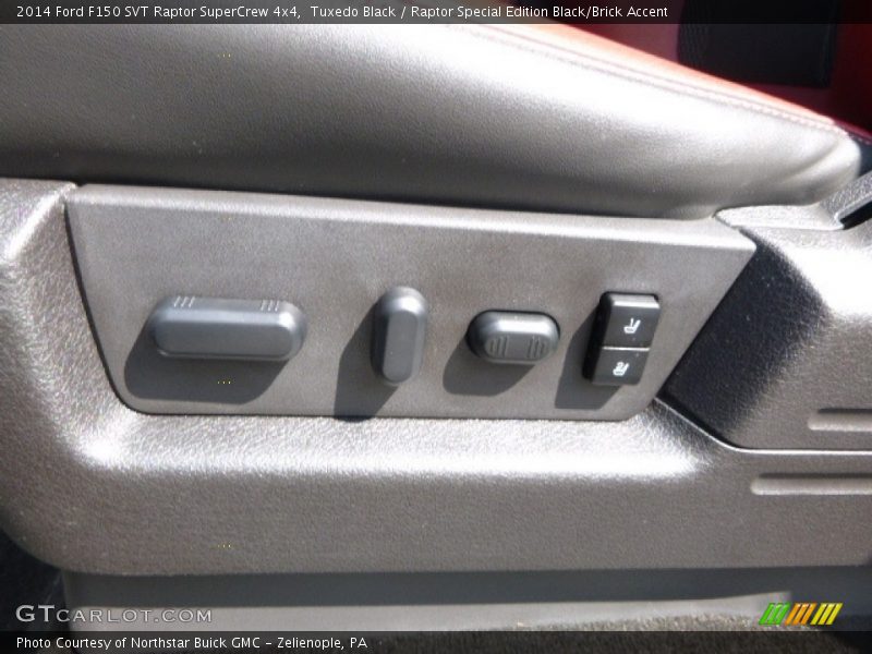 Tuxedo Black / Raptor Special Edition Black/Brick Accent 2014 Ford F150 SVT Raptor SuperCrew 4x4