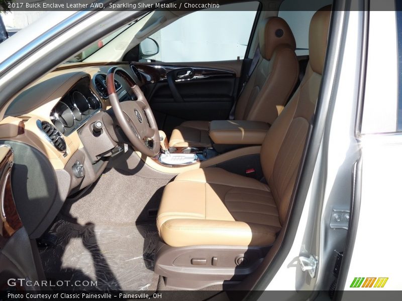Front Seat of 2017 Enclave Leather AWD