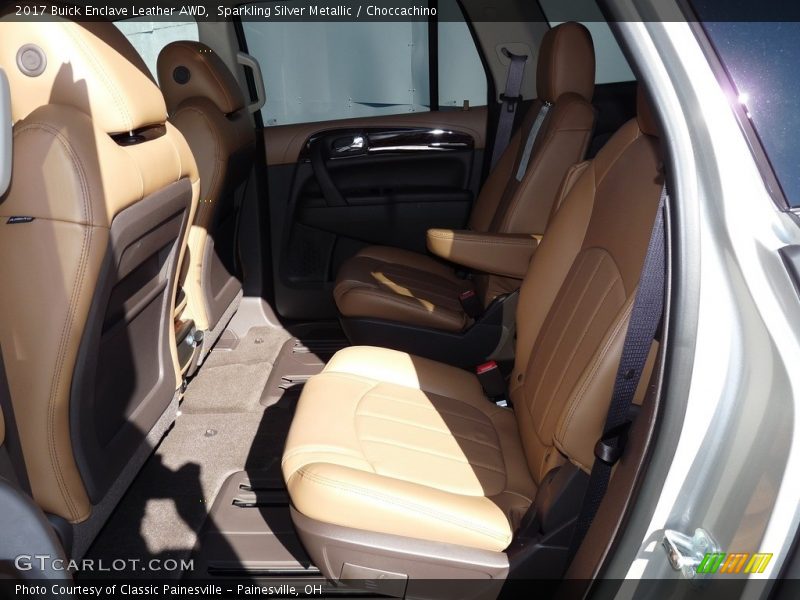 Rear Seat of 2017 Enclave Leather AWD