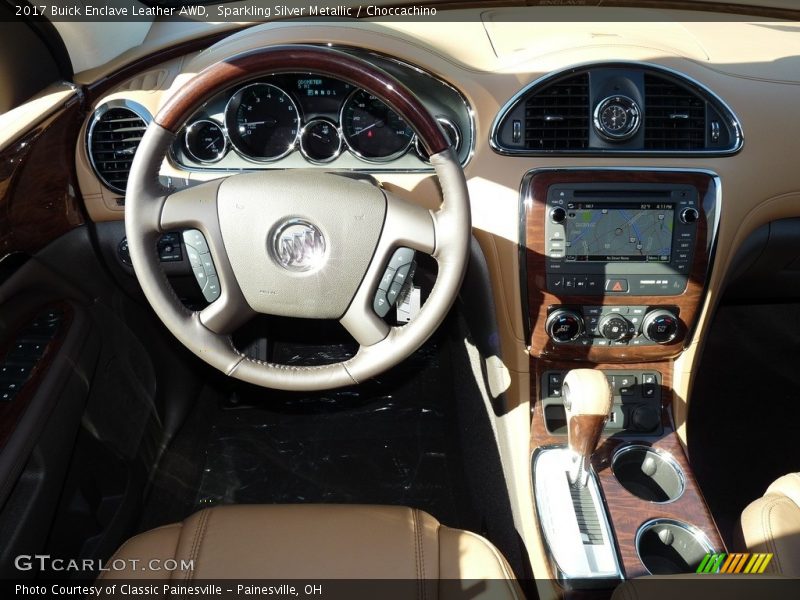 Dashboard of 2017 Enclave Leather AWD