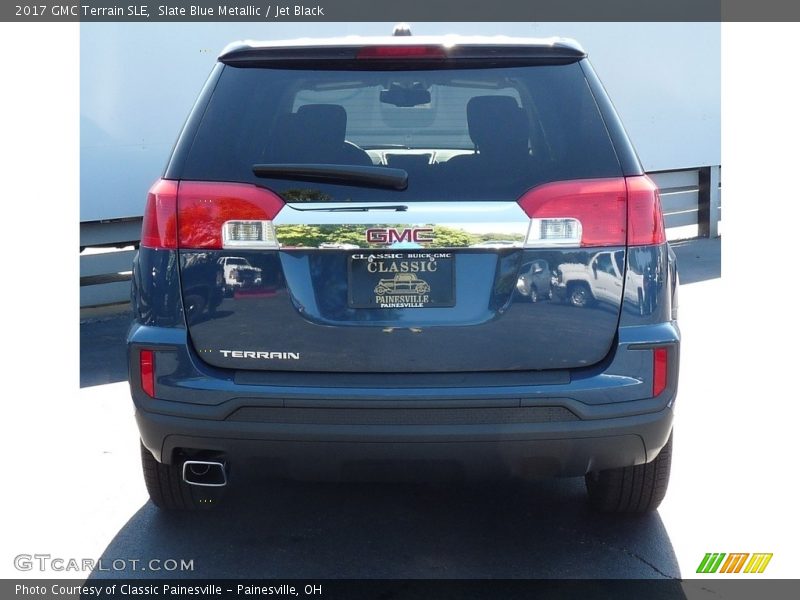 Slate Blue Metallic / Jet Black 2017 GMC Terrain SLE