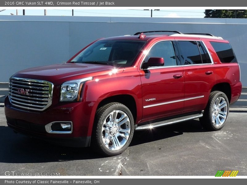 Crimson Red Tintcoat / Jet Black 2016 GMC Yukon SLT 4WD