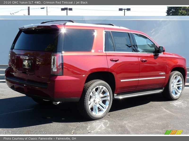 Crimson Red Tintcoat / Jet Black 2016 GMC Yukon SLT 4WD