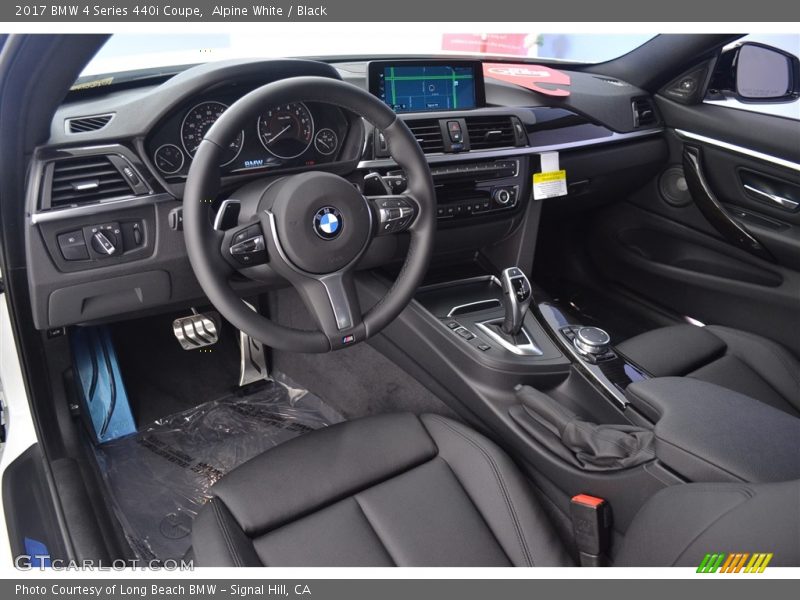  2017 4 Series 440i Coupe Black Interior