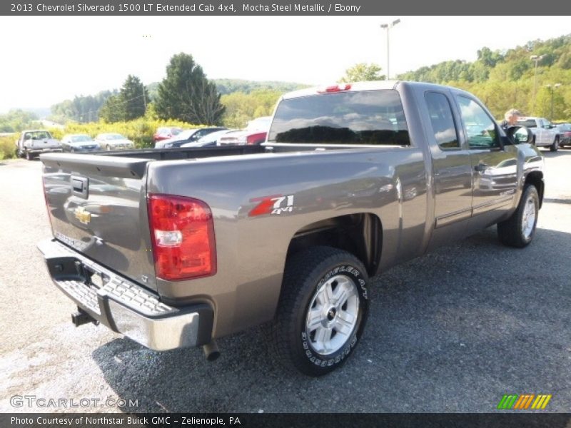 Mocha Steel Metallic / Ebony 2013 Chevrolet Silverado 1500 LT Extended Cab 4x4