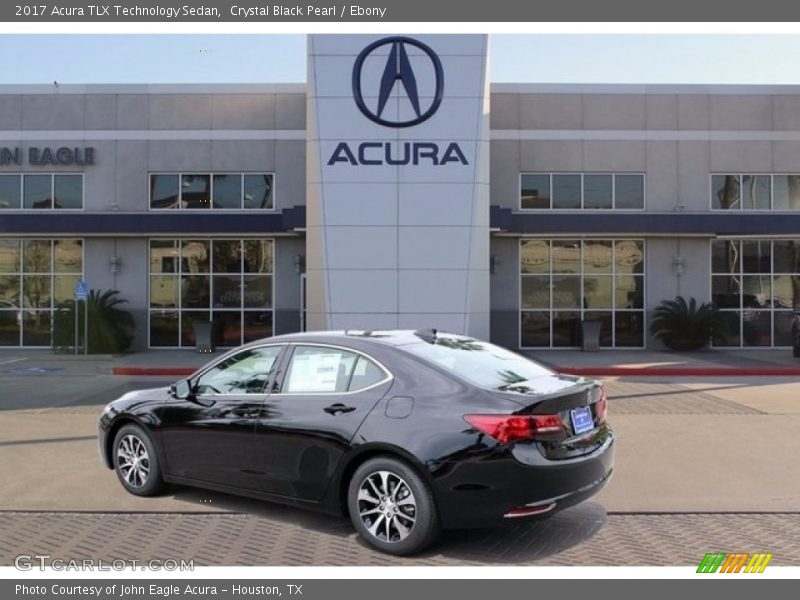 Crystal Black Pearl / Ebony 2017 Acura TLX Technology Sedan