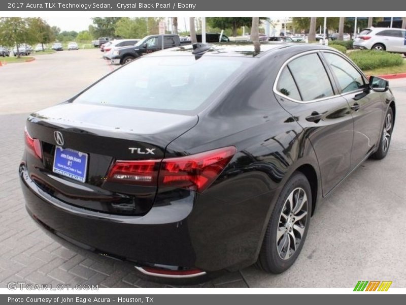 Crystal Black Pearl / Ebony 2017 Acura TLX Technology Sedan