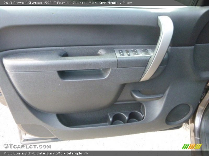 Mocha Steel Metallic / Ebony 2013 Chevrolet Silverado 1500 LT Extended Cab 4x4