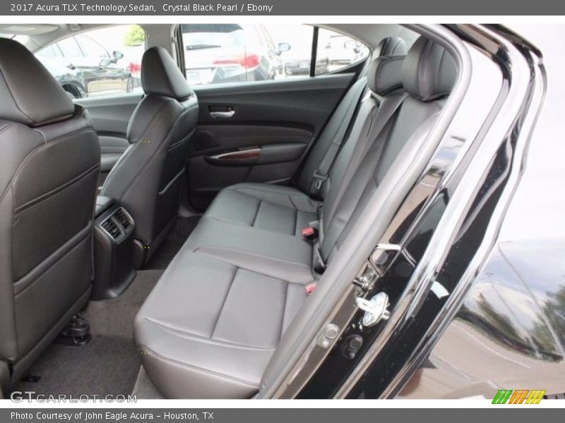 Crystal Black Pearl / Ebony 2017 Acura TLX Technology Sedan