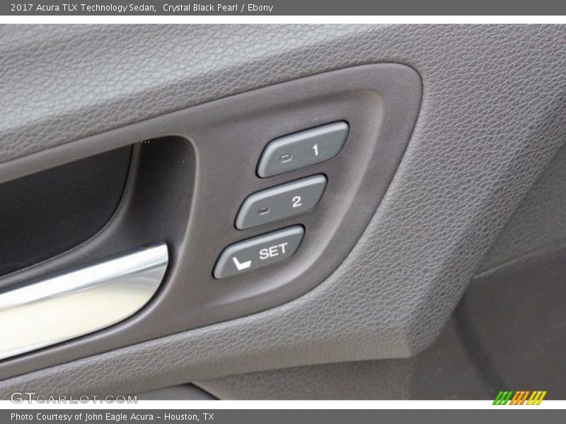 Crystal Black Pearl / Ebony 2017 Acura TLX Technology Sedan