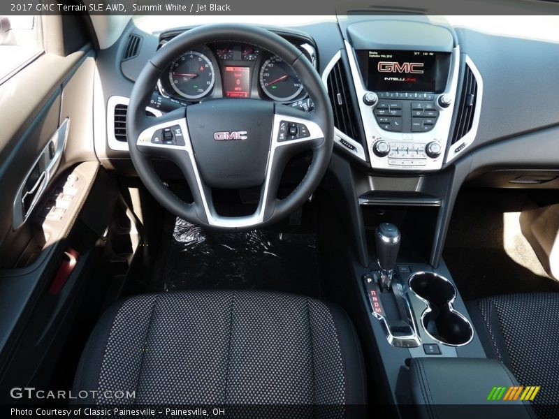 Summit White / Jet Black 2017 GMC Terrain SLE AWD