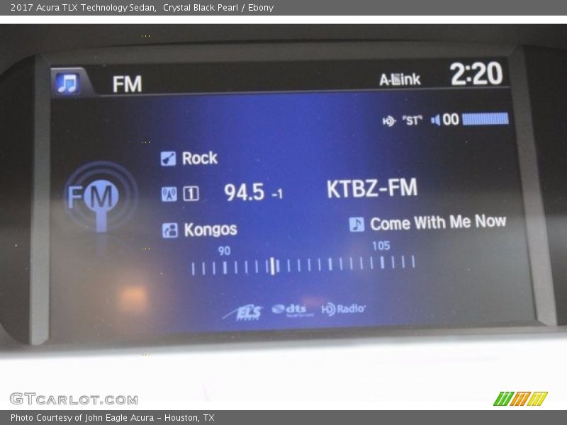 Crystal Black Pearl / Ebony 2017 Acura TLX Technology Sedan