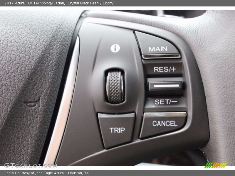 Crystal Black Pearl / Ebony 2017 Acura TLX Technology Sedan