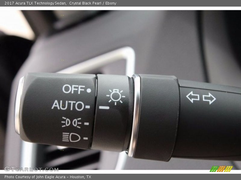 Crystal Black Pearl / Ebony 2017 Acura TLX Technology Sedan
