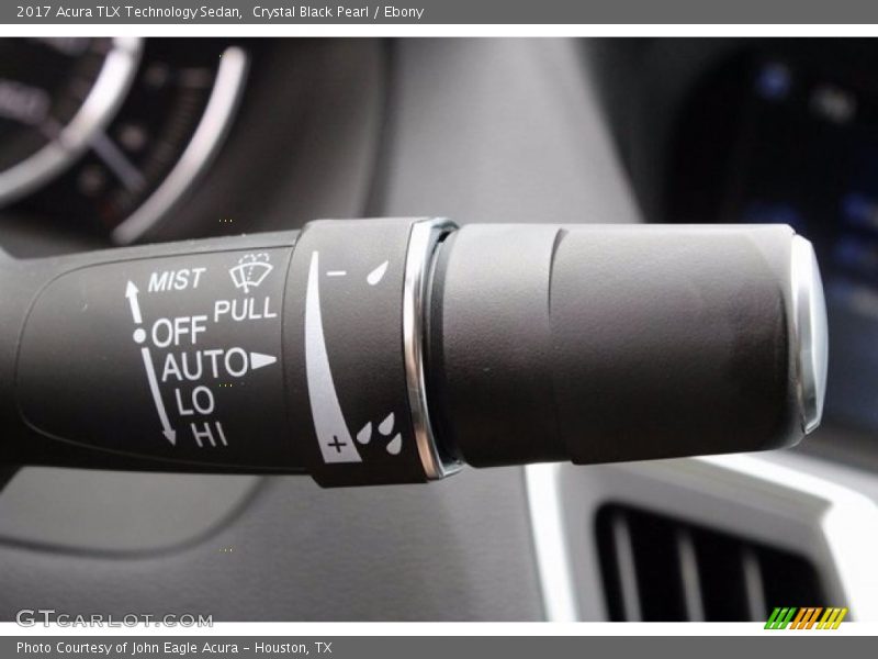 Crystal Black Pearl / Ebony 2017 Acura TLX Technology Sedan